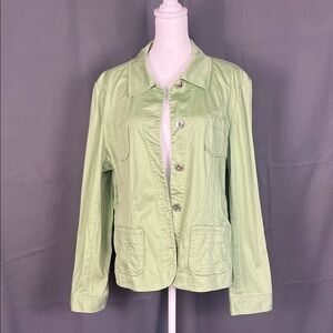 Stylish Mint Utility Jacket for Women